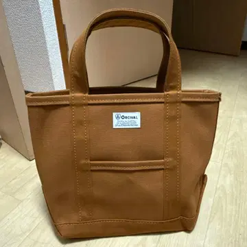 미사용 새상품 ORCIVAL 토트백 캔버스 오르치발
