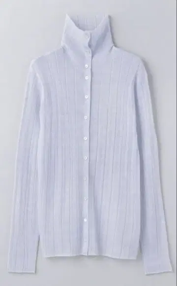 6(ROKU) 알파카 블렌드 랜덤 리브 니트 가디건