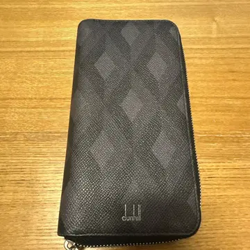 dunhill 다이아몬드 패턴 장지갑