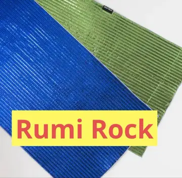 미사용 Rumi Rock 완판템 [헤코II] 블루 x 라이트 그린