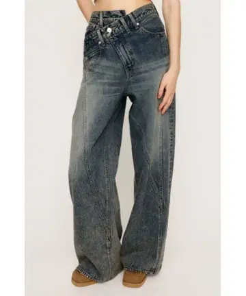 SLY 스라이 J/W 스위칭 스트레이트 PT 청바지