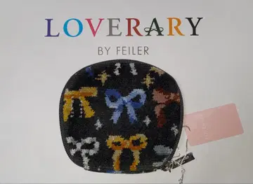 러브러리 바이 페이러 메니 리본즈 액세서리 파우치 차콜 그레이