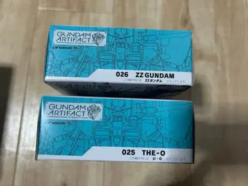 건담 아티팩트 지 O & ZZ건담 세트