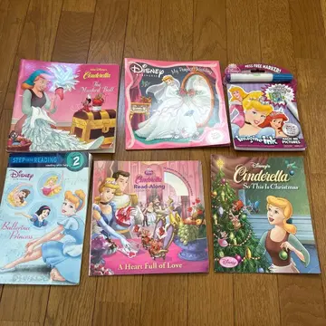 신데렐라 그림책 외국도서 색칠놀이 CD 영어 디즈니 프린세스 웨딩