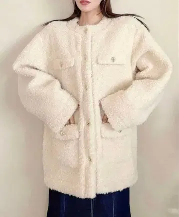 더즈린 보아 프렌치 불 블루종