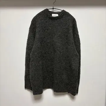 B.C STOCK 모헤어 두꺼운 원단 니트 스웨터 캘리포니아 런치 하우스