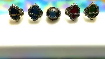 뉴 봉고레 반지 하늘 바람 비 안개 번개