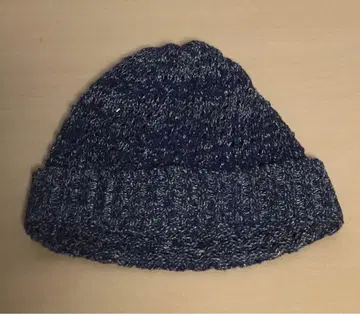 ROTOTO 로토토 린넨 코튼 니트 캡 인디고