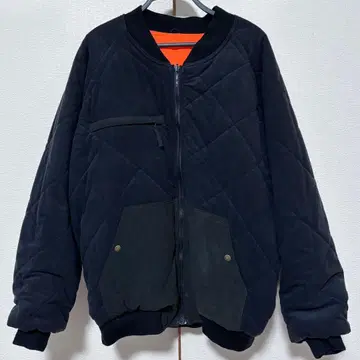 카벨라스 MA-1풍 블루종