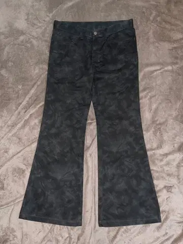 레어 00s y2k 토네이도 마트 타이다이 마블 플레어 부츠컷