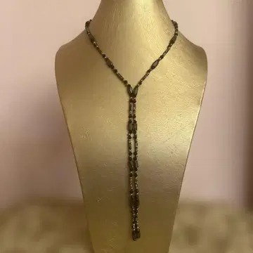 마그넷 비즈 롱 목걸이 라리엣 스타일 자유자재 변형