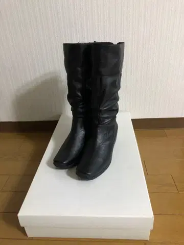 블랑 블루 롱 부츠