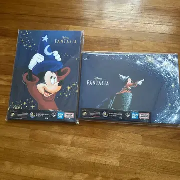 1번 복권 Disney FANTASIA 85주년 아트 보드 2장 세트