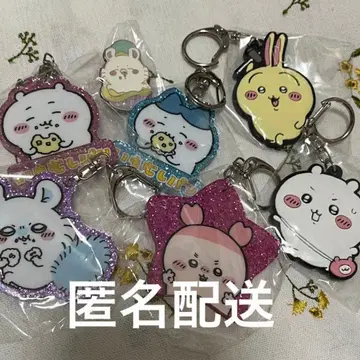 벌레빵 치이카와 라메 아크릴 키링 하치와레 모몽가 세트