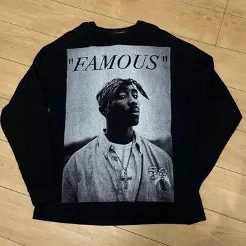 FAMOUS 긴팔 티셔츠