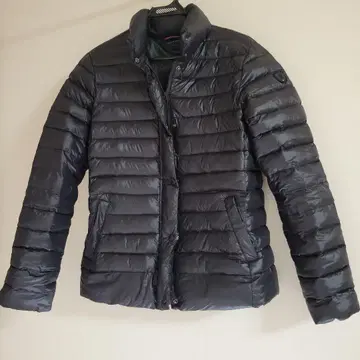 TOMMYHILFIGER 다운 다운 자켓 여성용 오샤레 블랙