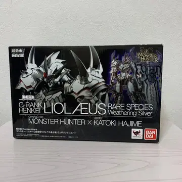 초합금 몬스터 헌터 G급 변형 리오레우스 레어종 웨더링 실버