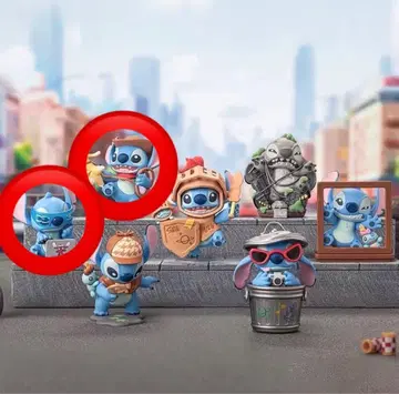 TOPTOY 탑토이 스티치 피규어 2개 세트