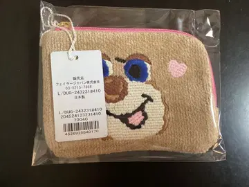 페이러 도업 테디걸 L자 파우치 새상품