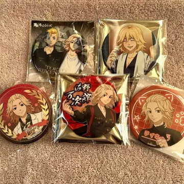 도쿄 리벤저스 사노 만지로 빅 캔뱃지 묶음 판매