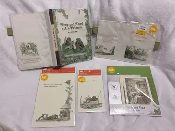 가마군과 카에루군 호보이치 커버 책받침 레터 세트 로프트 한정판