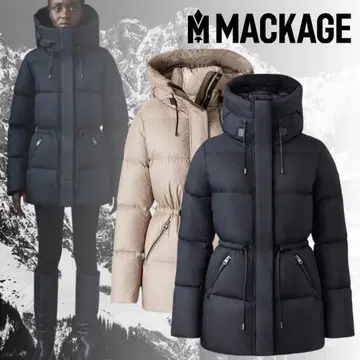 MACKAGE 다운 자켓 블랙 새상품 미사용