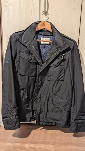 TAKEO KIKUCHI 밀리터리 자켓 블랙