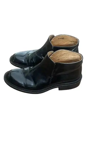 ships 숏부츠 이탈리아제 가죽 신발 블랙 40