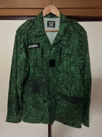 nitraid 나이트레이드 리얼 시티 카모 자켓 셋업