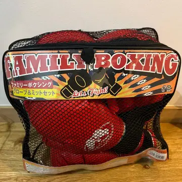 패밀리 복싱 글러브 & 미트 세트