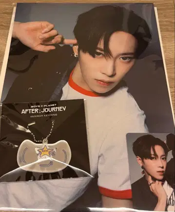 BOYS PLANET2 보플라2 전시회 A4 사진 키링 지아하오