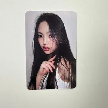 NewJeans OMG SBS 가요제 사전 녹화 트레이딩 카드 혜인