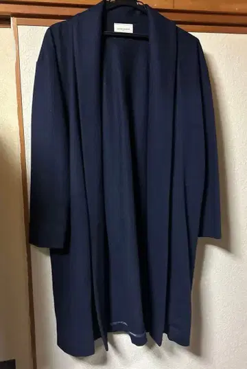 UNITED ARROWS 네이비 롱 코트