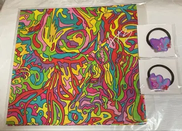 마키시마 테루 굿즈 손수건 머리끈