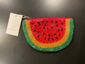 WATERMELON 비즈 파우치 뷰티 앤 유스