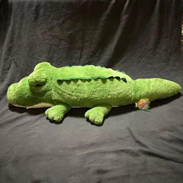 [ 새상품 ] 커다란! 악어 봉제 인형 그린 컬러