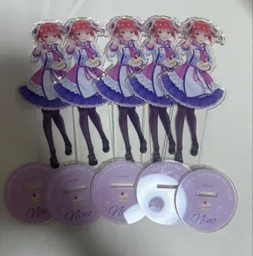 5등분의 신부 파티시에 나카노 니노 아크릴 스탠드