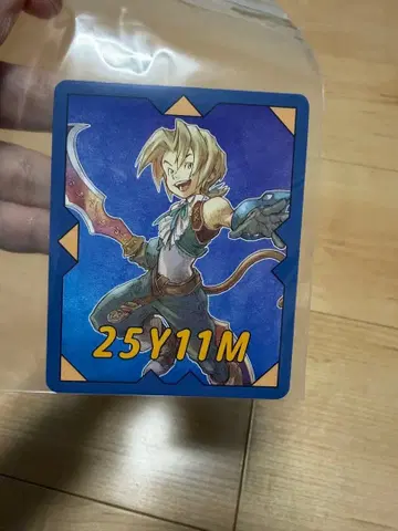 FF9 25주년 전시회 입장 혜택 쿼드미스트풍 카드 지탄