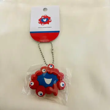 새상품 미야쿠미야쿠 페이스 키링 PVC 러버 마스코트 오사카 만박