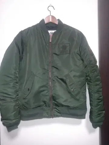 FRANKLIN MARSHALL MA-1 플라이트 자켓 다크 그린