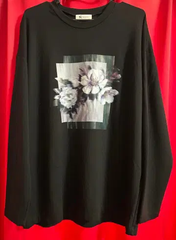 tk.TAKEO KIKUCHI 꽃무늬 긴팔 T셔츠 M 사이즈