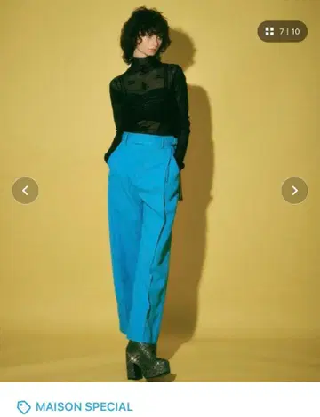 MAISON SPECIA 플로키그램 시어 터틀 탑