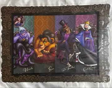 세가 럭키 쿠지 디즈니 빌런즈 A상 아트 보드