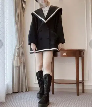 금일 한정 7800 LilLily 울 세일러 코트