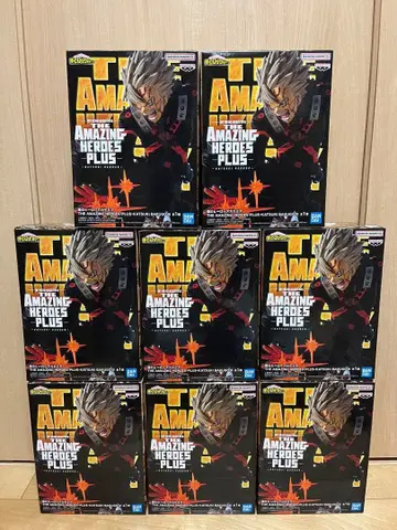 THE AMAZING HEROES-PLUS-바쿠고 카츠키 III 8점