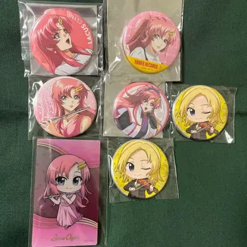 건담 SEED 라크스 클라인 굿즈 세트 캔뱃지