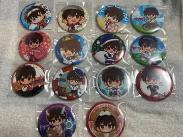 다이아몬드 A 프린세스 카페 사와무라 에이준 캔뱃지 세트