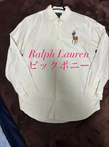 Palph Lauren 빅 포니 화이트 셔츠