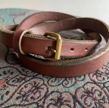 Scye 사이 가죽 벨트 얇은 벨트