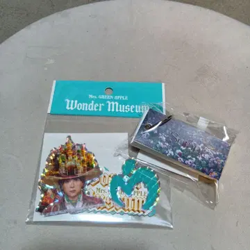 미세스 Wonder Museum 스티커 Soranji 세트